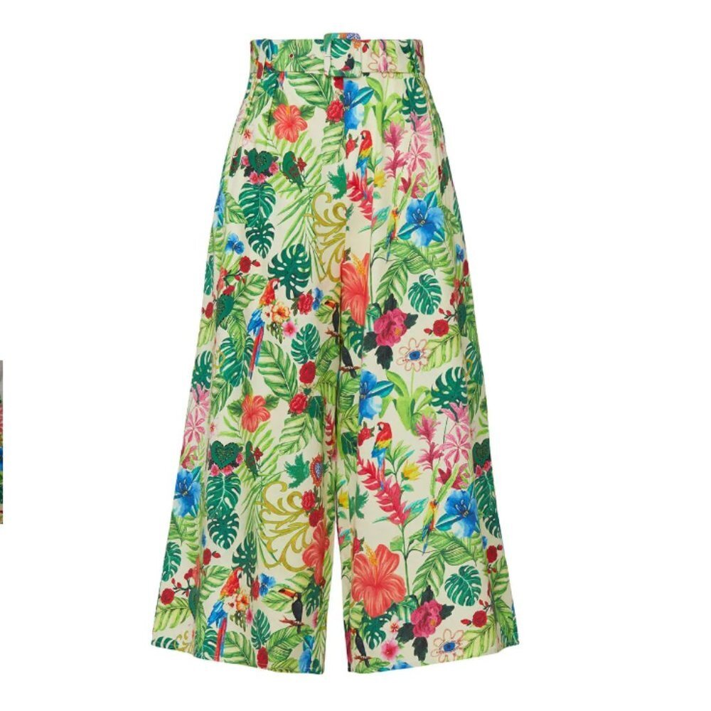 Miguelina Zendaya Floral Pants size medium - Picture 4 of 8